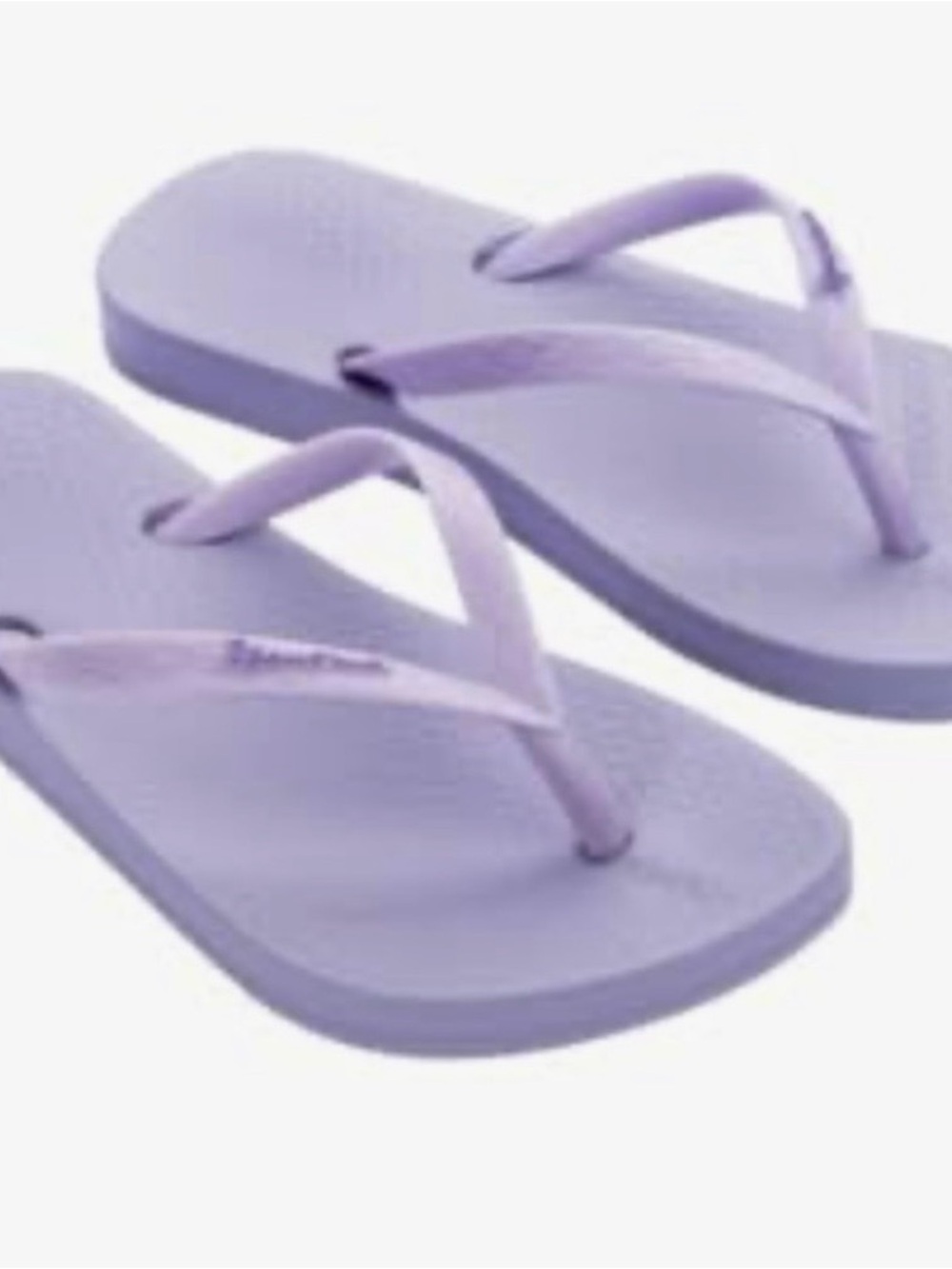 Ipanema Lilac Flip Flop Size  9